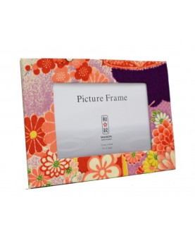 Kimono Fabric Frame - Violet