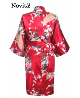Kimono Vestaglia - Rosso